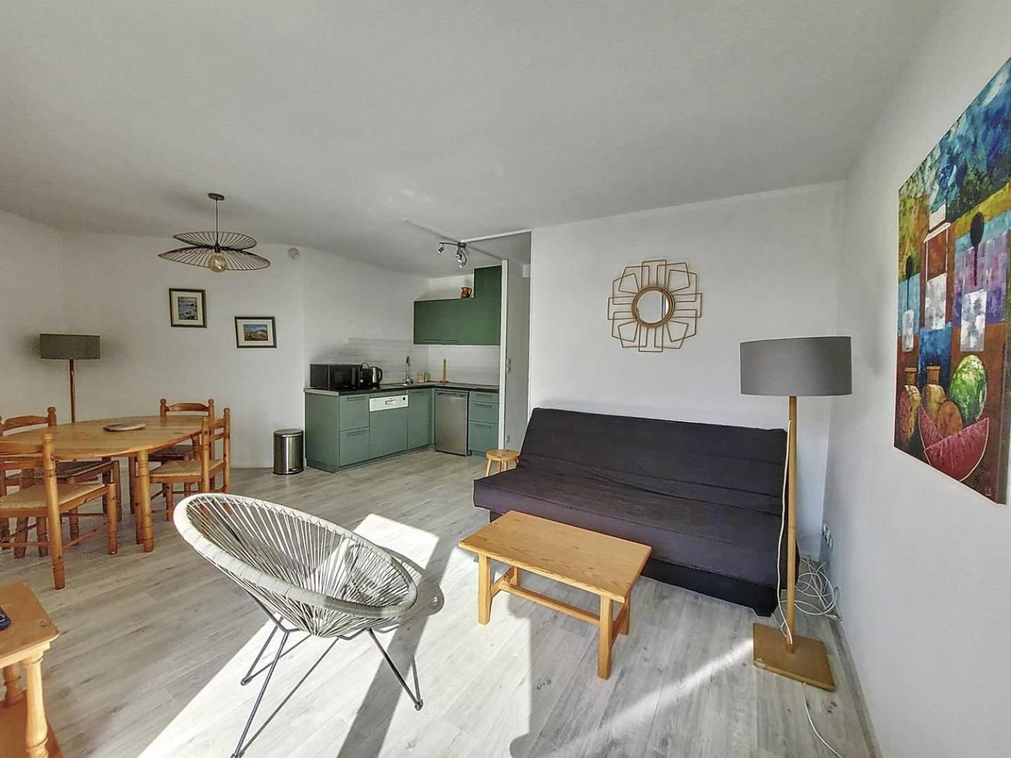 V-Landes 02-Vieux Boucau Appartement 4 Personnes Avec Vue Sur Le Lac Marin Dans Residence Avec Piscine 外观 照片